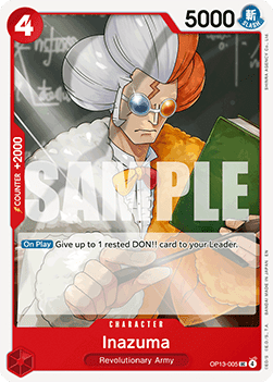 Carrying on his Will OP13-005 Inazuma