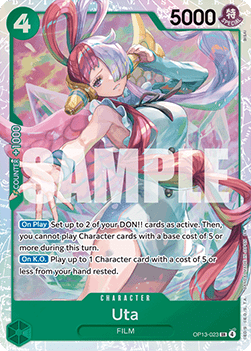 Carrying on his Will OP13-023 Uta (Foil)