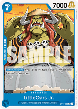 Carrying on his Will OP13-056 LittleOars Jr.