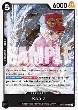 Carrying on his Will OP13-081 Koala