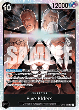 Carrying on his Will OP13-082 Five Elders (Foil)