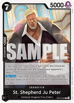 Carrying on his Will OP13-084 St. Shepherd Ju Peter (Foil)