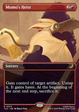 Avatar The Last Airbender Eternal 0072 Momo's Heist (Foil)