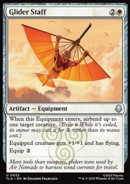 Avatar The Last Airbender 0022 Glider Staff