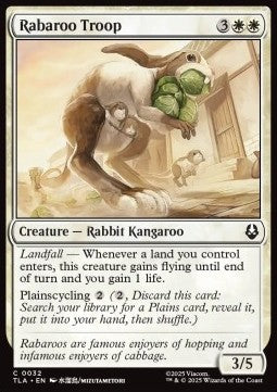 Avatar The Last Airbender 0032 Rabaroo Troop (Foil)