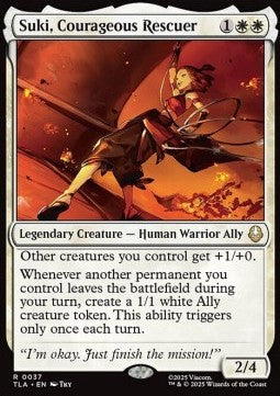 Avatar The Last Airbender 0037 Suki, Courageous Rescuer