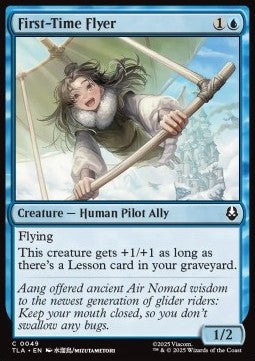 Avatar The Last Airbender 0049 First-Time Flyer (Foil)