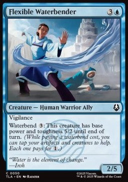 Avatar The Last Airbender 0050 Flexible Waterbender