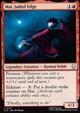 Avatar The Last Airbender 0147 Mai, Jaded Edge (Foil)