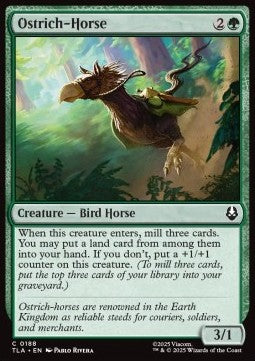 Avatar The Last Airbender 0188 Ostrich-Horse (Foil)