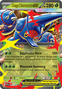 Phantasmal Flames 004/094 Mega Heracross ex