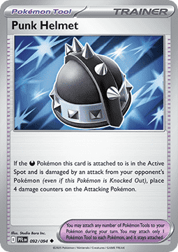 Phantasmal Flames 092/094 Punk Helmet (Reverse Holo)