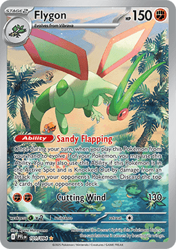 Phantasmal Flames 101/094 Flygon