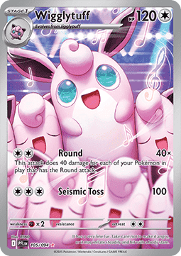 Phantasmal Flames 105/094 Wigglytuff