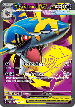 Phantasmal Flames 113/094 Mega Sharpedo ex