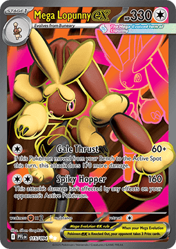 Phantasmal Flames 115/094 Mega Lopunny ex