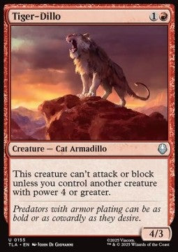 Avatar The Last Airbender 0155 Tiger-Dillo (Foil)
