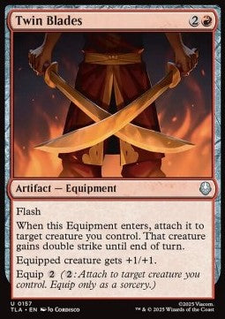 Avatar The Last Airbender 0157 Twin Blades