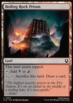 Avatar The Last Airbender 0267 Boiling Rock Prison (Foil)