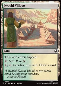 Avatar The Last Airbender 0271 Kyoshi Village (Foil)