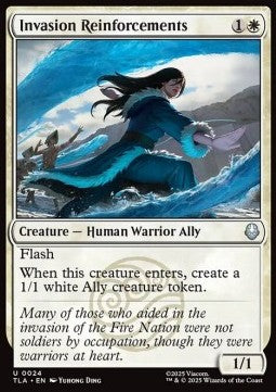 Avatar The Last Airbender 0024 Invasion Reinforcements (Foil)