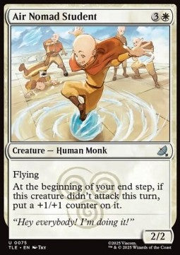 Avatar The Last Airbender Eternal 0075 Air Nomad Student