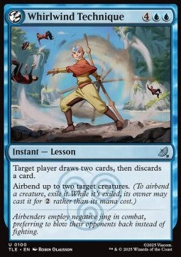 Avatar The Last Airbender Eternal 0100 Whirlwind Technique