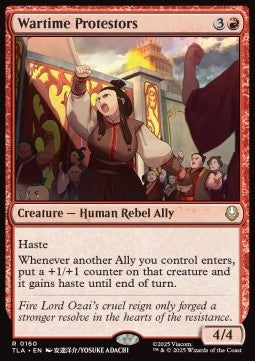 Avatar The Last Airbender 0160 Wartime Protestors