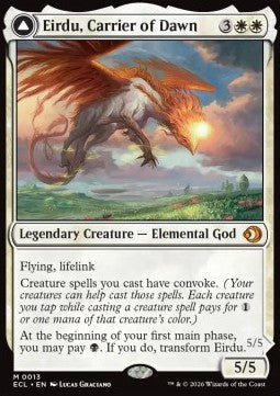 Lorwyn Eclipsed 0013 Eirdu, Carrier of Dawn//Isilu, Carrier of Twilight