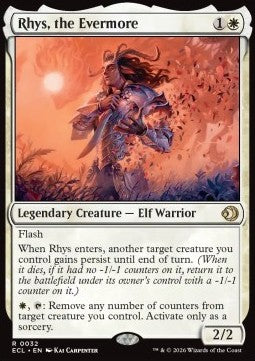 Lorwyn Eclipsed 0032 Rhys, the Evermore (Foil)