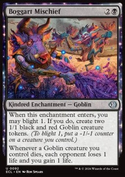 Lorwyn Eclipsed 0092 Boggart Mischief (Foil)