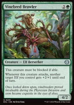 Lorwyn Eclipsed 0201 Vinebred Brawler (Foil)