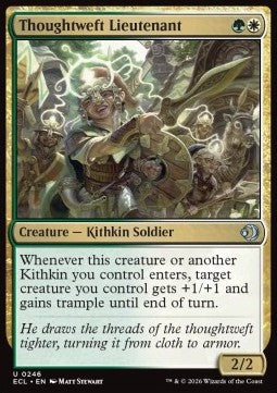 Lorwyn Eclipsed 0246 Thoughtweft Lieutenant (Foil)