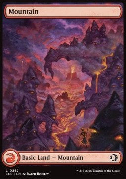 Lorwyn Eclipsed 0282 Mountain (Foil)