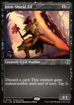 Lorwyn Eclipsed 0404 Iron-Shield Elf (Foil)