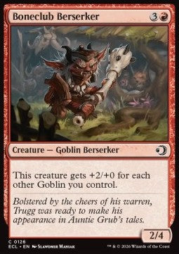Lorwyn Eclipsed 0126 Boneclub Berserker
