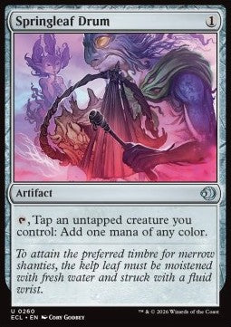 Lorwyn Eclipsed 0260 Springleaf Drum (Foil)