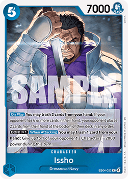 The Azure Sea's Seven EB04-022 Issho (Foil)