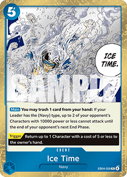 The Azure Sea's Seven EB04-028 Ice Time (Foil)
