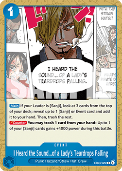 The Azure Sea's Seven EB04-029 I Heard the Sound ...of a Lady's Teardrops Falling