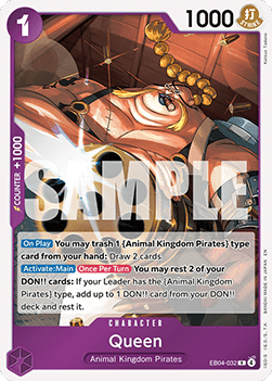 The Azure Sea's Seven EB04-032 Queen (Foil)