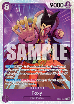 The Azure Sea's Seven EB04-036 Foxy (Foil)