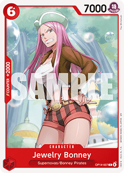 The Azure Sea's Seven OP14-007 Jewelry Bonney