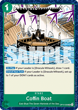 The Azure Sea's Seven OP14-039 Coffin Boat