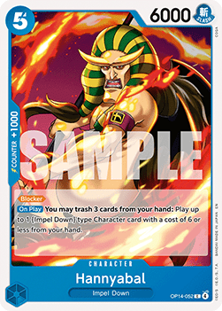 The Azure Sea's Seven OP14-052 Hannyabal