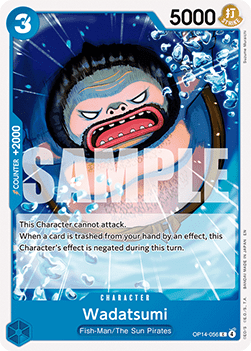 The Azure Sea's Seven OP14-056 Wadatsumi