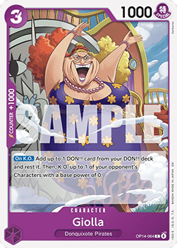 The Azure Sea's Seven OP14-064 Giolla