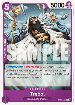 The Azure Sea's Seven OP14-068 Trebol