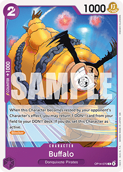 The Azure Sea's Seven OP14-070 Buffalo