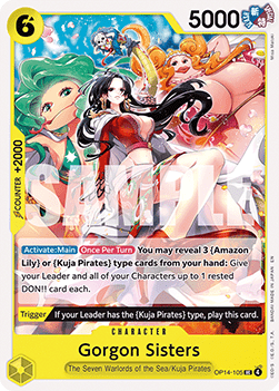 The Azure Sea's Seven OP14-105 Gorgon Sisters